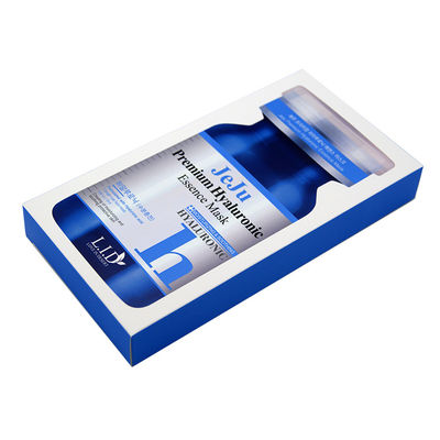 Il bordo d'argento della maschera 300gsm dell'essenza ha stampato le scatole cosmetiche Logo Printed