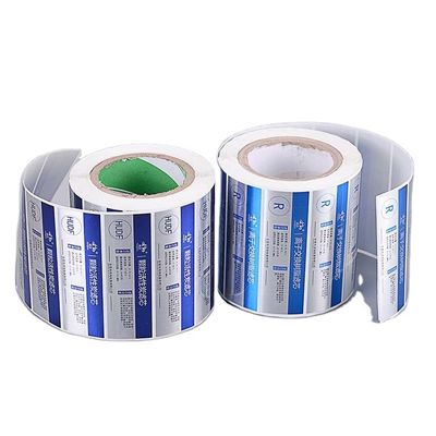 Autoadesivi d'imballaggio su ordinazione di pantone stampabile impermeabile autoadesivo