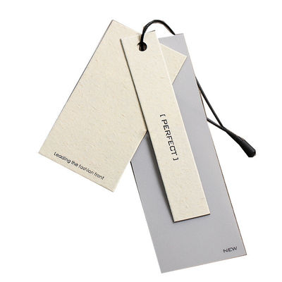 La lavagna della maglietta dell'indumento ha personalizzato Hang Tag Bronze Printing