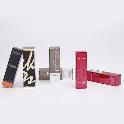 Rossetto C1S Art Paper Cosmetic Packaging Boxes Eco di CMYK amichevole