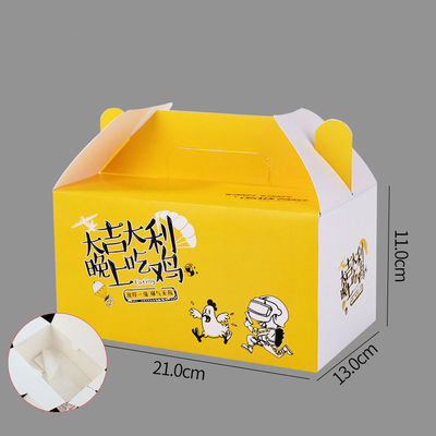 Rivestimento impermeabile del PE di OilProof C1S C2S Art Paper Snack Packaging Box