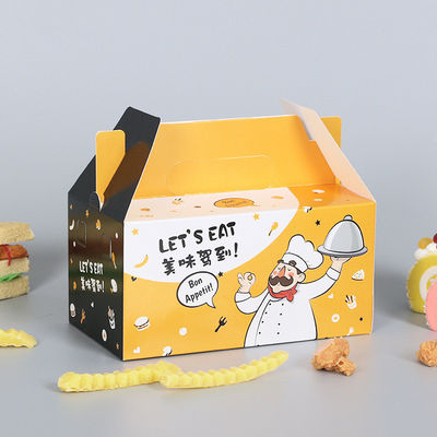 Rivestimento impermeabile del PE di OilProof C1S C2S Art Paper Snack Packaging Box
