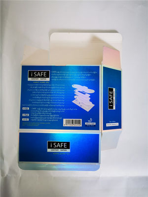 OEM CMYK che stampa la carta d'argento d'imballaggio cosmetica delle scatole 350gsm