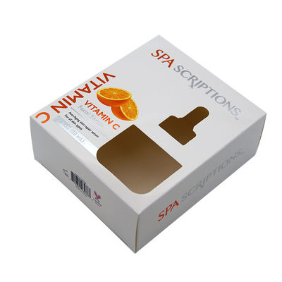 Logo Lotion Essence Cosmetic Packaging su misura inscatola con le inserzioni