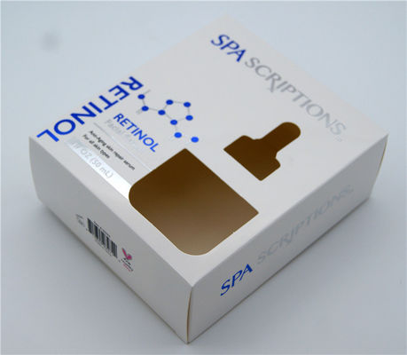 Logo Lotion Essence Cosmetic Packaging su misura inscatola con le inserzioni