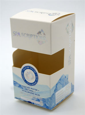Logo Lotion Essence Cosmetic Packaging su misura inscatola con le inserzioni