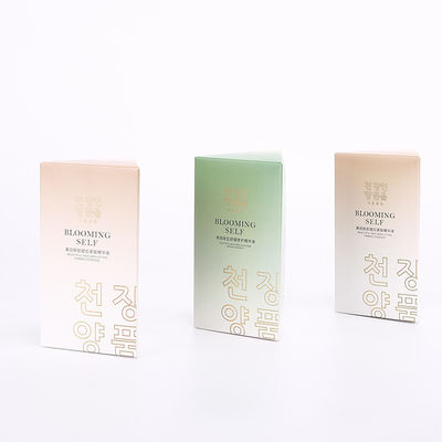 Imballaggio piegante del cosmetico del cartone di C1S Art Paper Cosmetic Paper Boxes