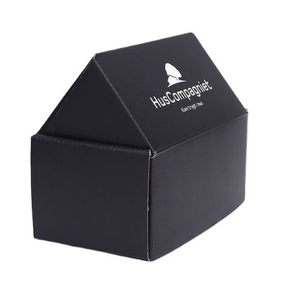 Rivestimento UV d'imballaggio piegante della scatola di Tab Lock Gable Corrugated Paper