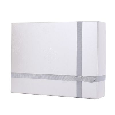 1100g Grey Board Apparel Packaging Boxes 128gsm Art Paper bianco