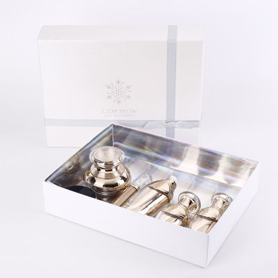 1100g Grey Board Apparel Packaging Boxes 128gsm Art Paper bianco