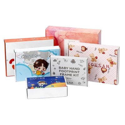 1.5mm ha ondulato i contenitori personali di carta 250gsm Art Paper di abbigliamento