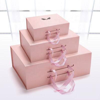 Stili multipli variopinti di 2.5mm Grey Cardboard Gift Packing Boxes