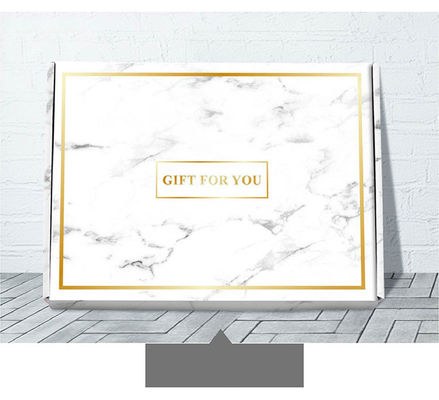 contenitori di regalo del cartone del flat pack 800gsm con forma su ordinazione dei coperchi