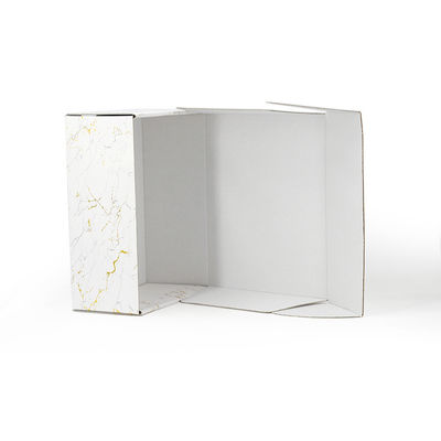 Coperchio e contenitori di imballaggio bassi del regalo di carta kraft di 150gsm con la manica della maniglia