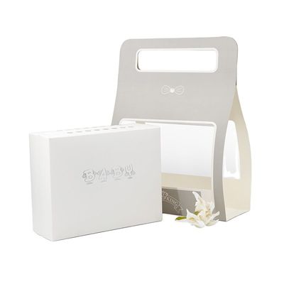 Contenitore di imballaggio rigido variopinto del regalo di compleanno del bordo 1.5mm di CMYK 900gsm