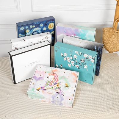 1.5mm ha ondulato i contenitori personali di carta 250gsm Art Paper di abbigliamento