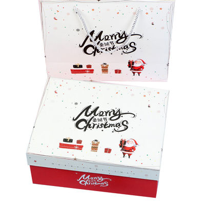 Riciclato 2 pezzi 250g Art Paper Cardboard Gift Boxes con i coperchi