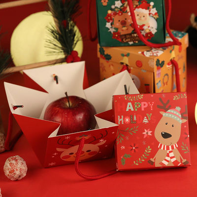 Di carta amichevole pieno di PMS CMYK Eco della stampa inscatola il Natale decorativo