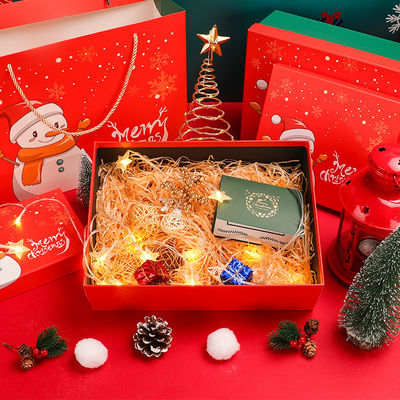 Natale della copertina dura del cartone che imballa le scatole qualsiasi colore di PMS