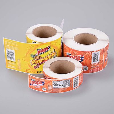 Autoadesivi di stampa su ordinazione privati di LOGO Adhesive Direct Thermal Paper
