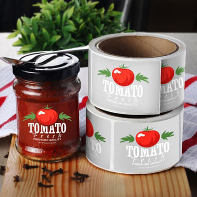 Stampi il proprio rotolo adesivo dell'autoadesivo di Logo Products Packages Vinyl BOPP