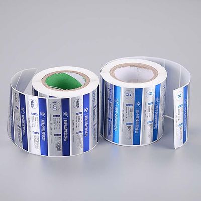 Multi stile di punto di colore del polipropilene degli autoadesivi su ordinazione quadrati dell'etichetta