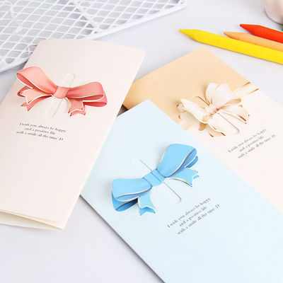 Il ODM dell'OEM riciclato ha impresso lo stile di lusso di carta delle cartoline d'auguri