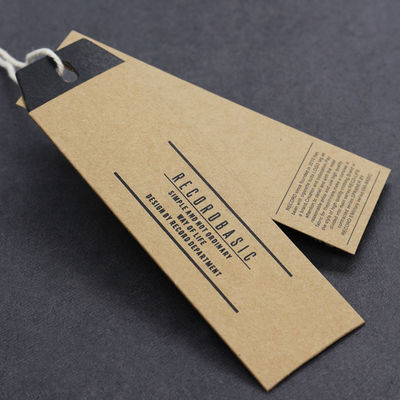 Stagnola lussuosa che timbra punto Hang Tag Pantone Color personale UV