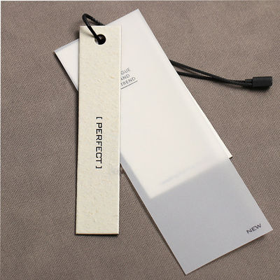 La lavagna della maglietta dell'indumento ha personalizzato Hang Tag Bronze Printing