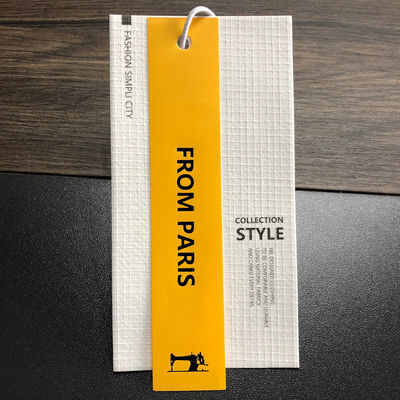 CMYK ha personalizzato il hangtag
