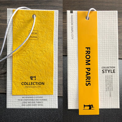 CMYK ha personalizzato il hangtag