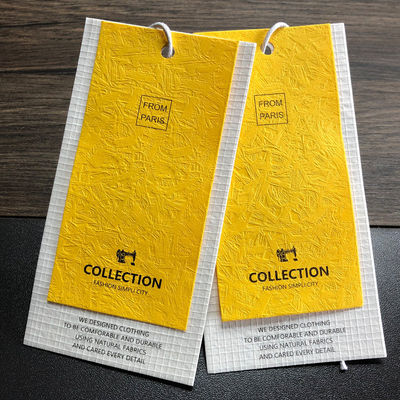 CMYK ha personalizzato il hangtag