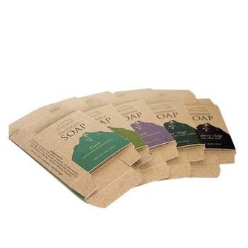 Contenitori d'imballaggio riciclati di sapone del cartone 350gsm che imprimono stampa