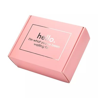 Contenitori di imballaggio rosa del regalo di CMYK con il nastro