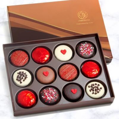 Contenitori di regalo 1200g Grey Board Custom Food Packaging del cioccolato
