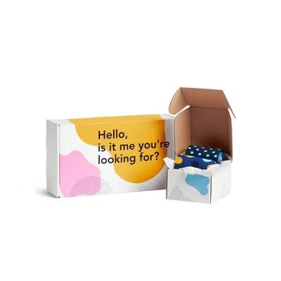 Colore su ordinazione d'imballaggio dei contenitori del cartone di abito di lusso del regalo CMYK