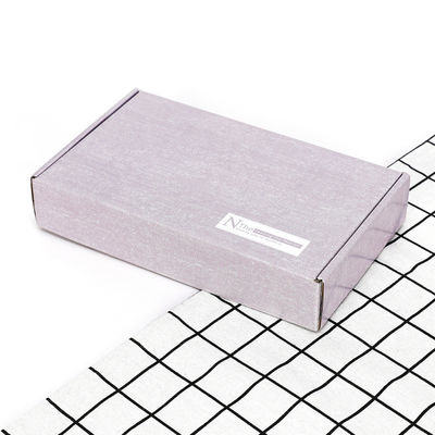 Trasporto ondulato 25*12*7cm pieghevole di lusso degli aerei della scatola di cartone