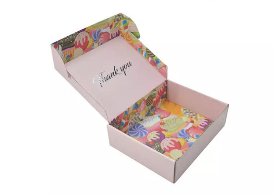 Scatola di spedizione cosmetica ondulata 28*15*6cm di stampa offset CMYK