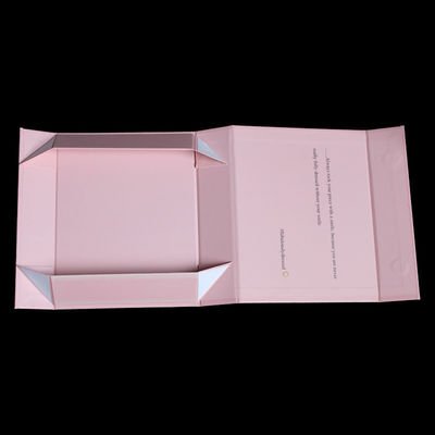 Il libro d'imballaggio pieghevole del contenitore di cartone rigido rosa di lusso 1000g ha modellato